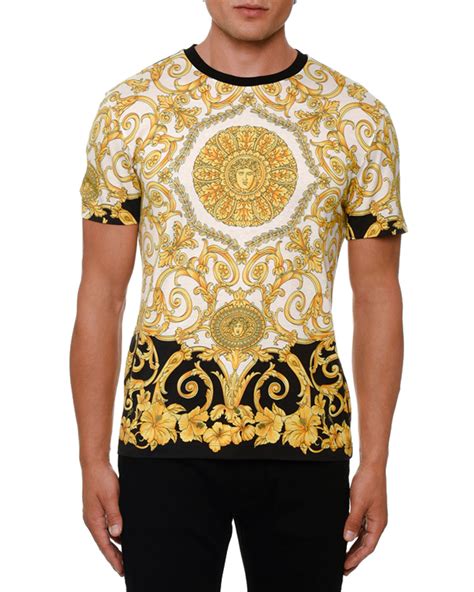 versace mens shirts uk|Versace t shirts men's sale.